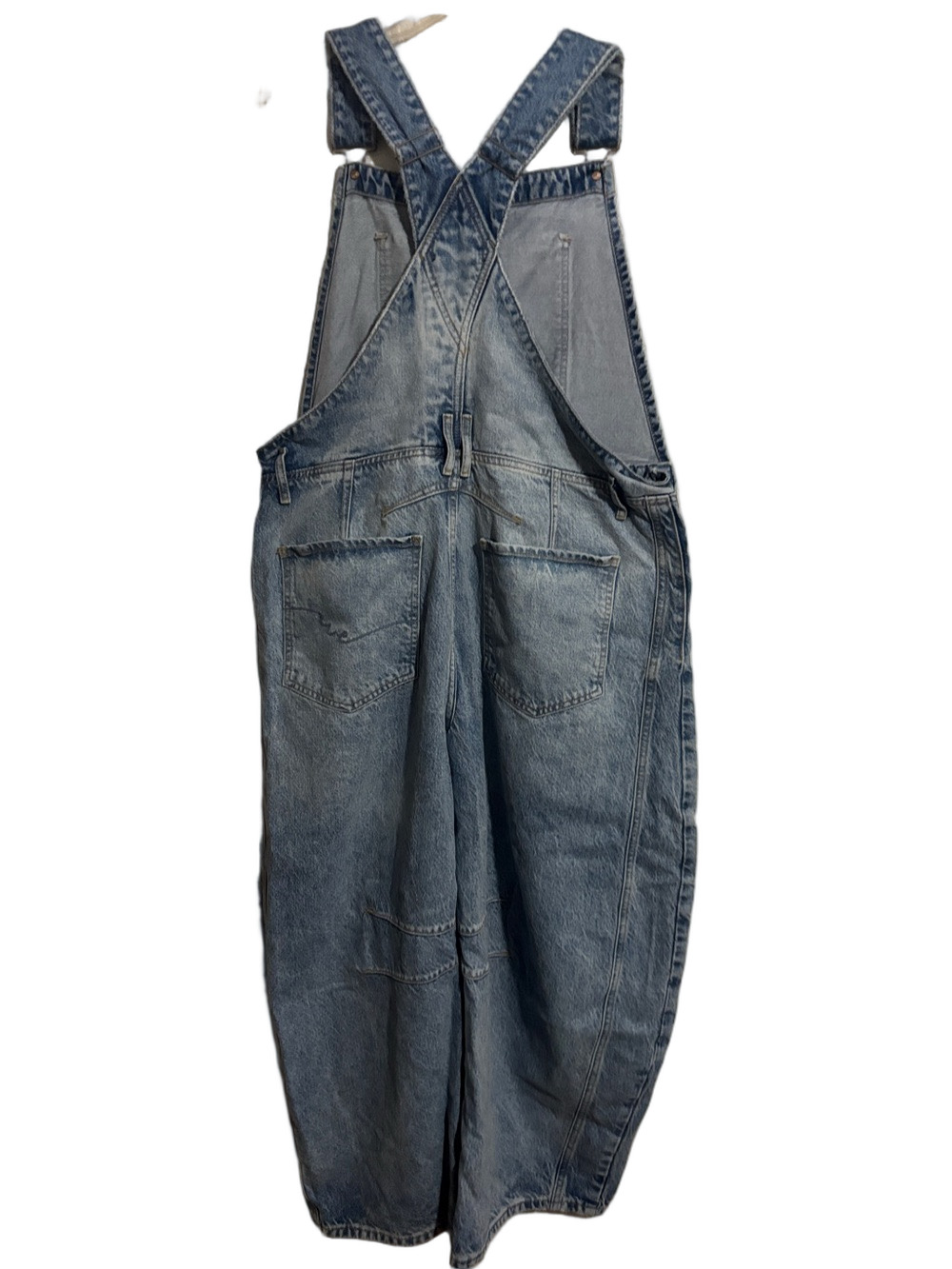 NWT Free People We The Free Good Luck Barrel Overalls Size XL - Picture 9 of 10